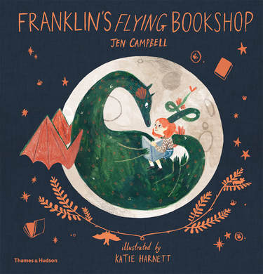 cover of picture book 'Franklin's Flying Bookshop'